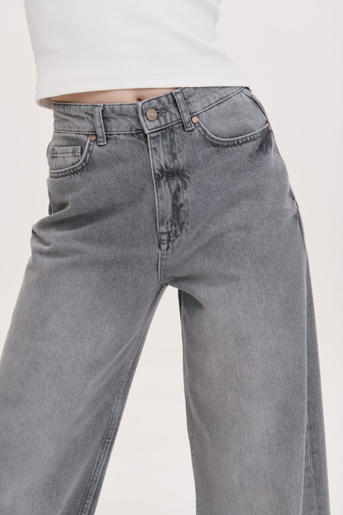 ДЖИНСИ РОЗСЛАБЛЕНОГО КРОЮ ПАЛАЦЦО 25 зображення 3